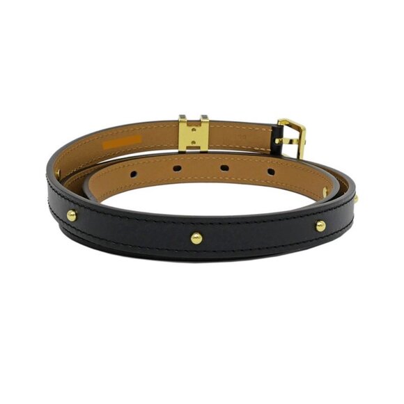 Hermes Belt Pop H Courte 15 85 cm Black Gold Hardware main image 8